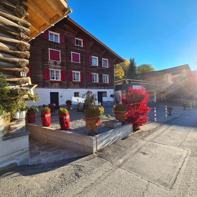Chesa Prema Bed & Breakfast - Restaurant Disentis Exterior foto