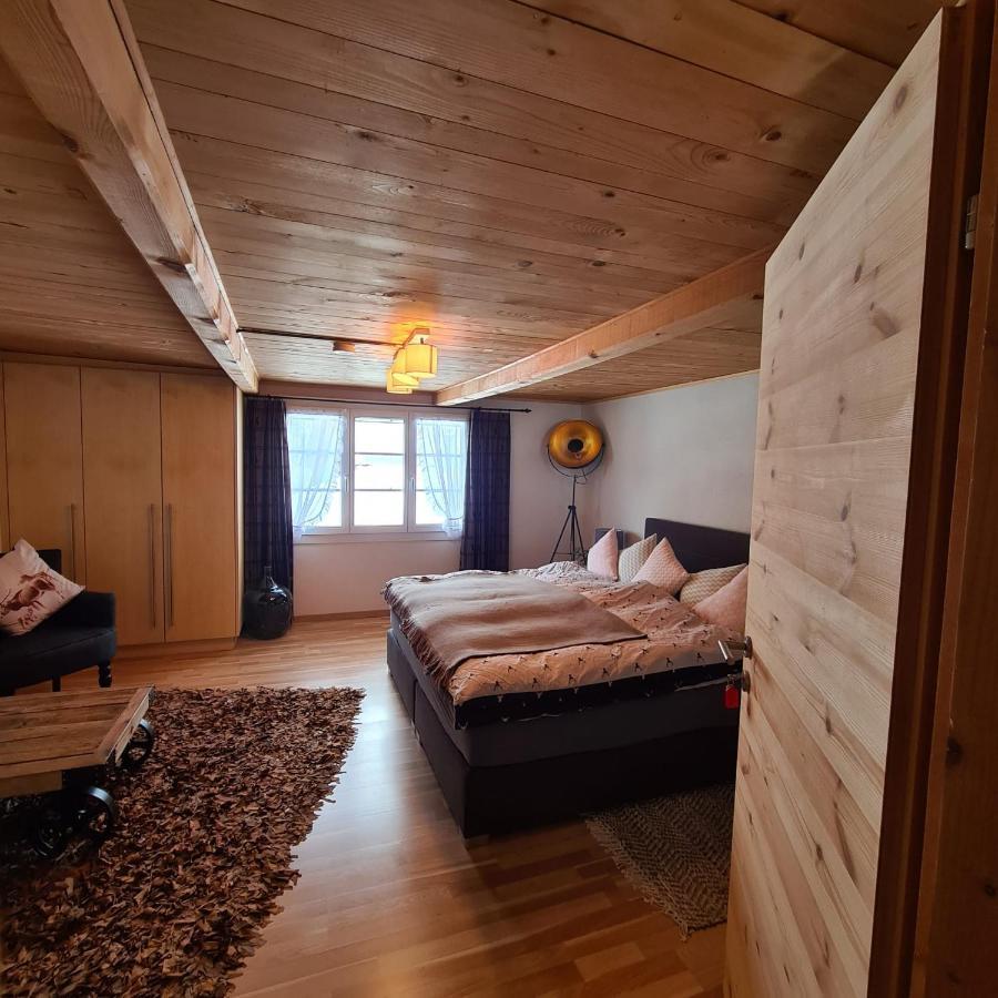 Chesa Prema Bed & Breakfast - Restaurant Disentis Exterior foto
